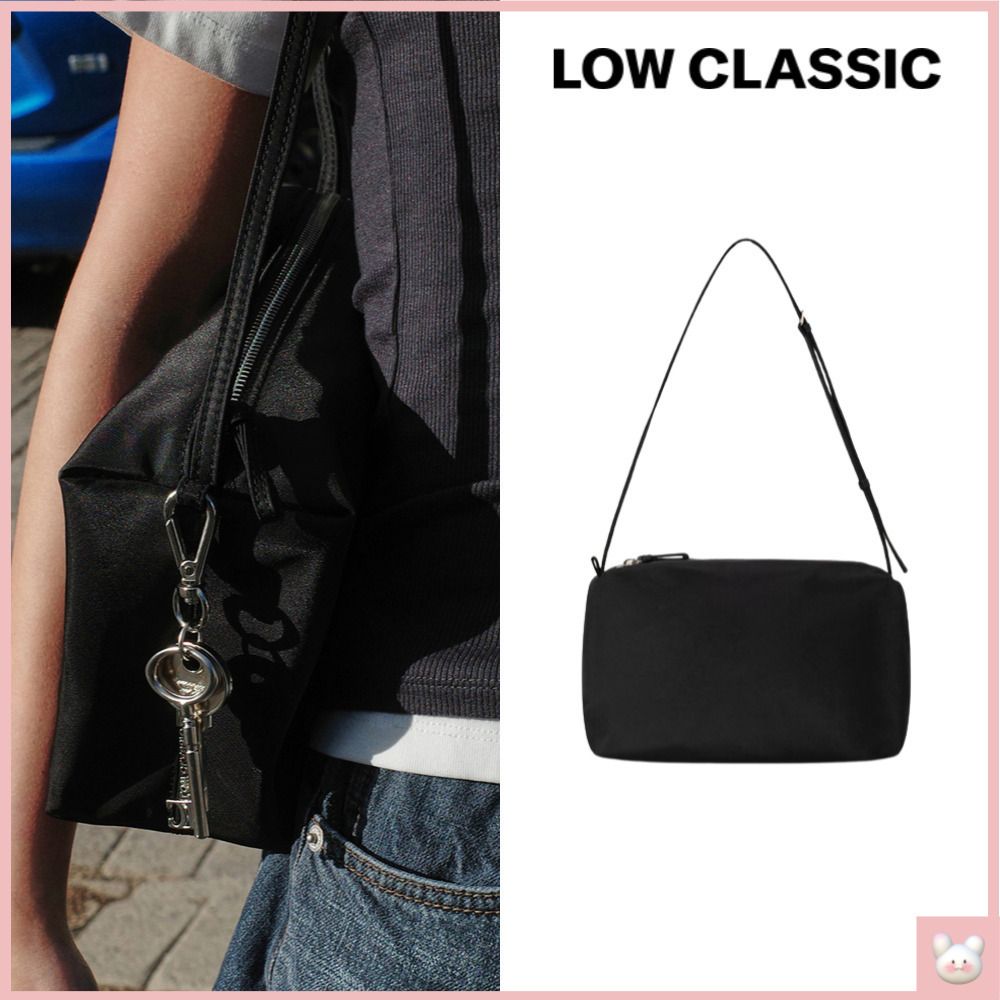 韓国人気ブランド☆[LOW CLASSIC] CARAMEL BOX BAG (LOW CLASSIC