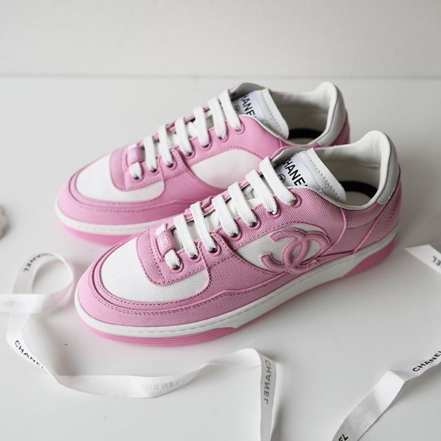 CHANEL】シャネル CC スニーカー ピンク (CHANEL/スニーカー) G45352