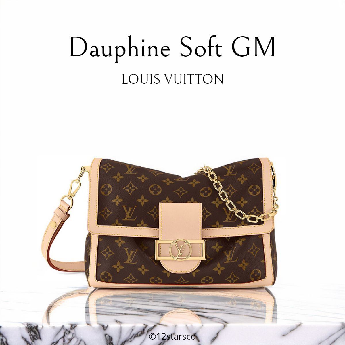 新作*LV*ドーフィンソフトGM モノグラムショルダーバッグ M47149