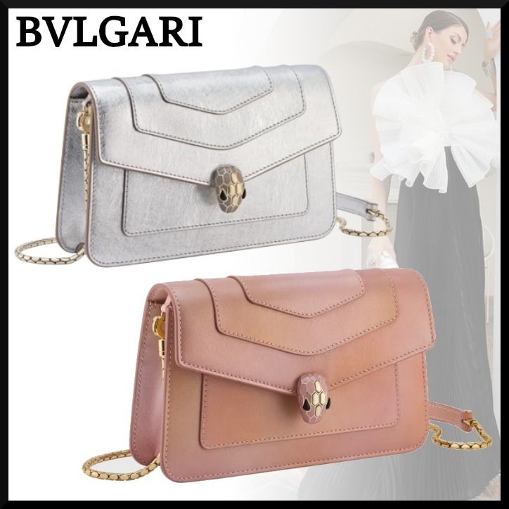 BVLGARI】セルペンティ フォーエバー チェーンウォレット (Bvlgari