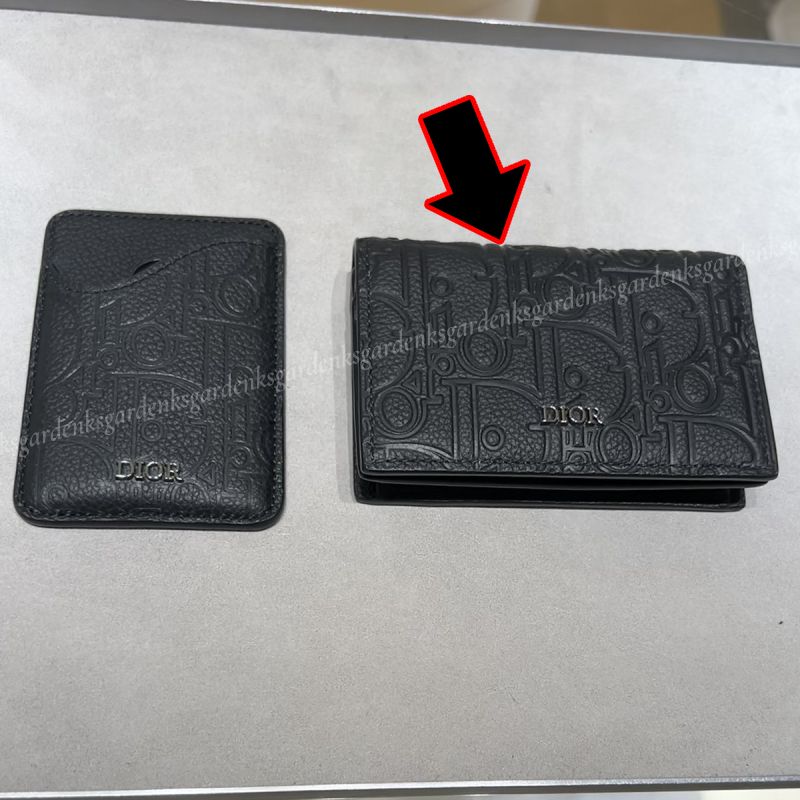 即納！DIOR ビジネスカードホルダーディオール グラビティレザー (Dior