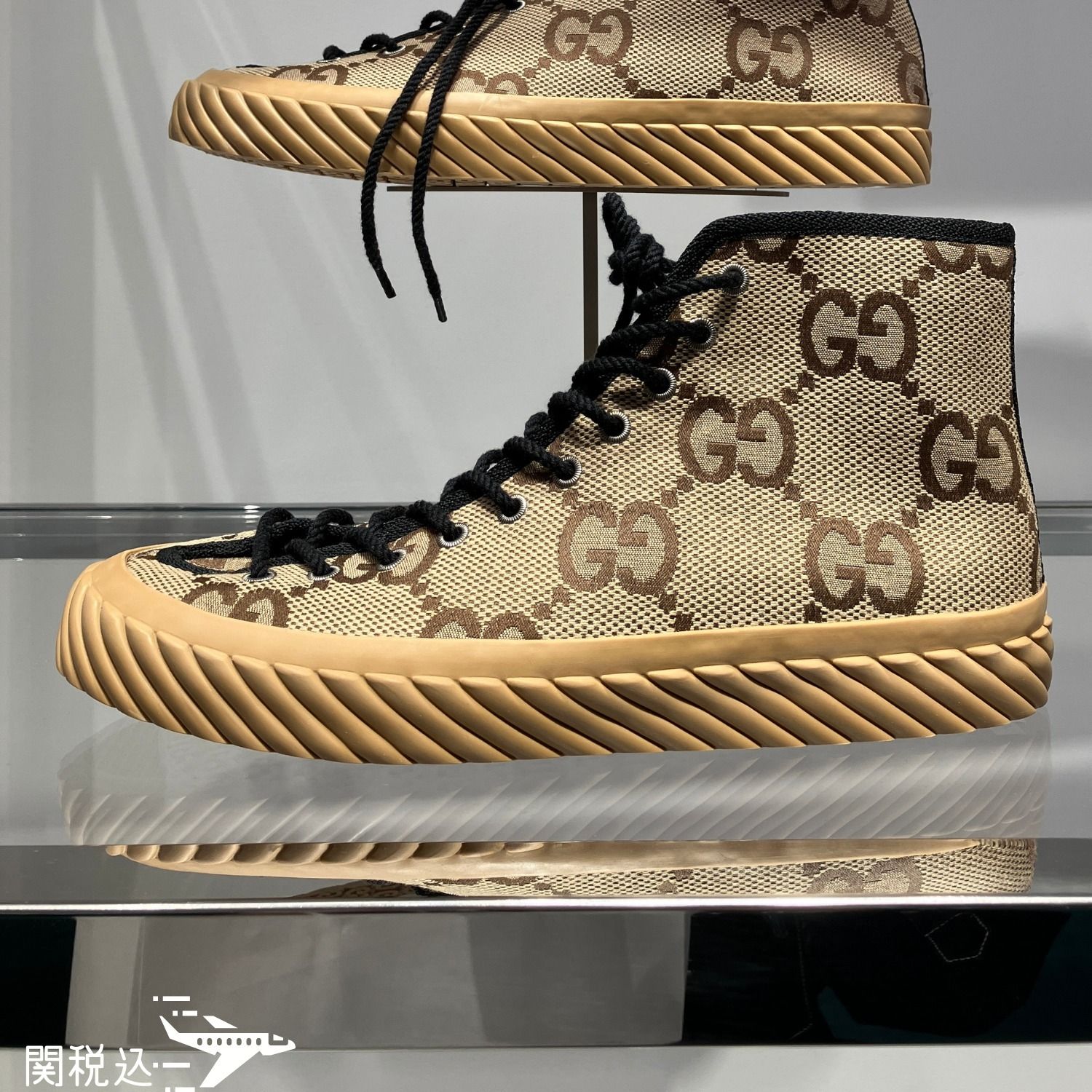 すぐ届く】GUCCI グッチ マキシGG ハイカットスニーカー (GUCCI