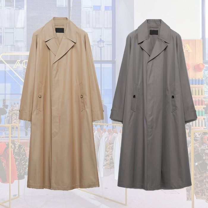 24SS】新作 コットン コート ◇プラダ◇全2色◇人気 (PRADA/チェスター