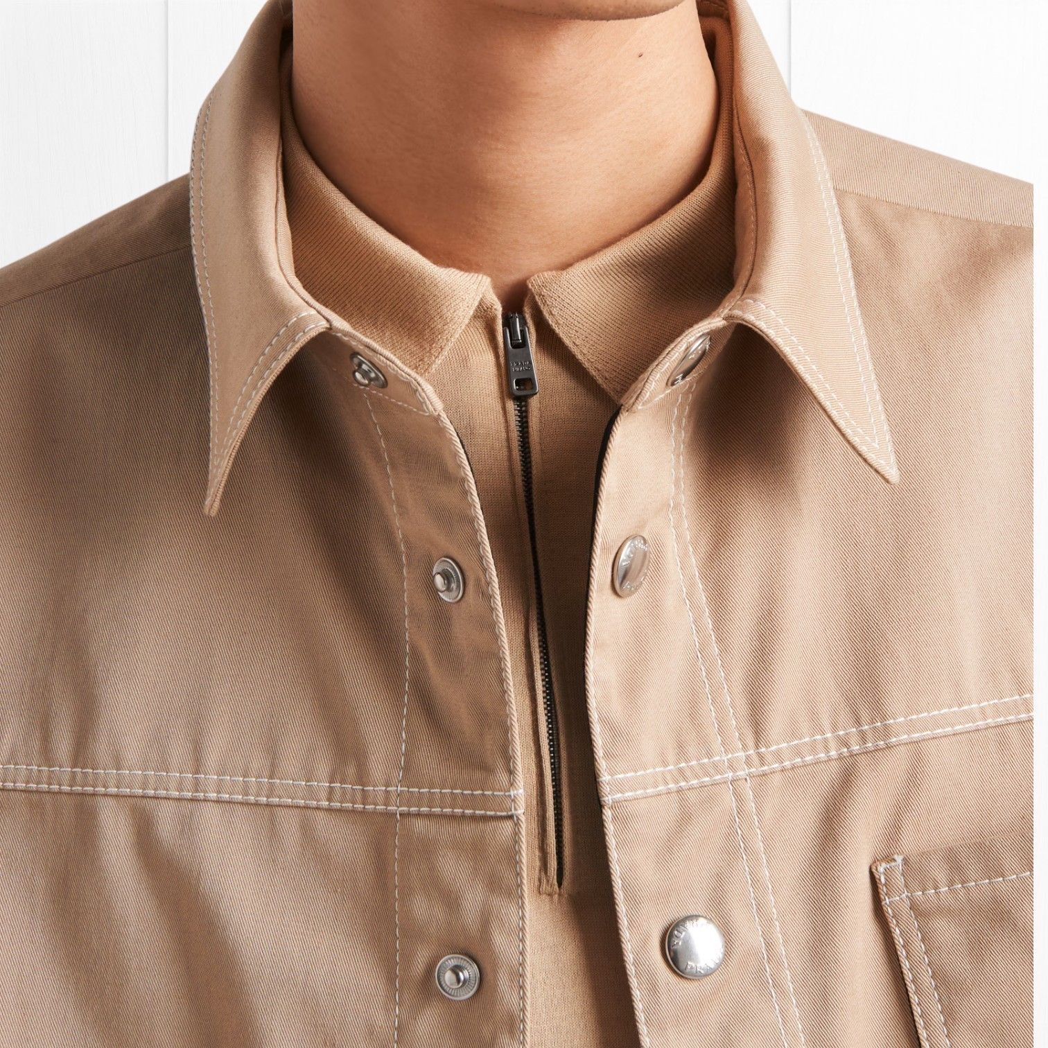 PRADA＊Stretch cotton shirt ストレッチコットンシャツ＊送料込