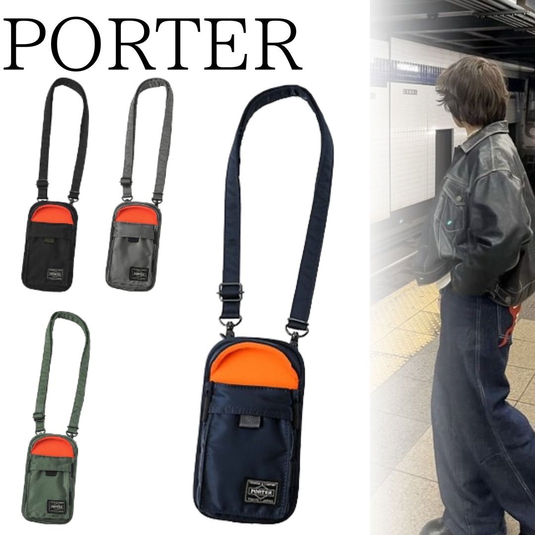 □PORTER□ポーター PX TANKER GPS HOLDER unisex (PORTER/ショルダー