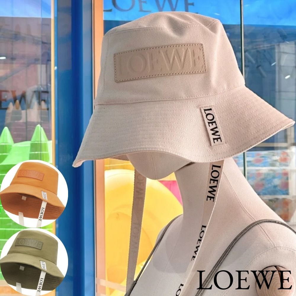 人気 LOEWE ロエベ フィッシャーマンハット（キャンバス） (LOEWE