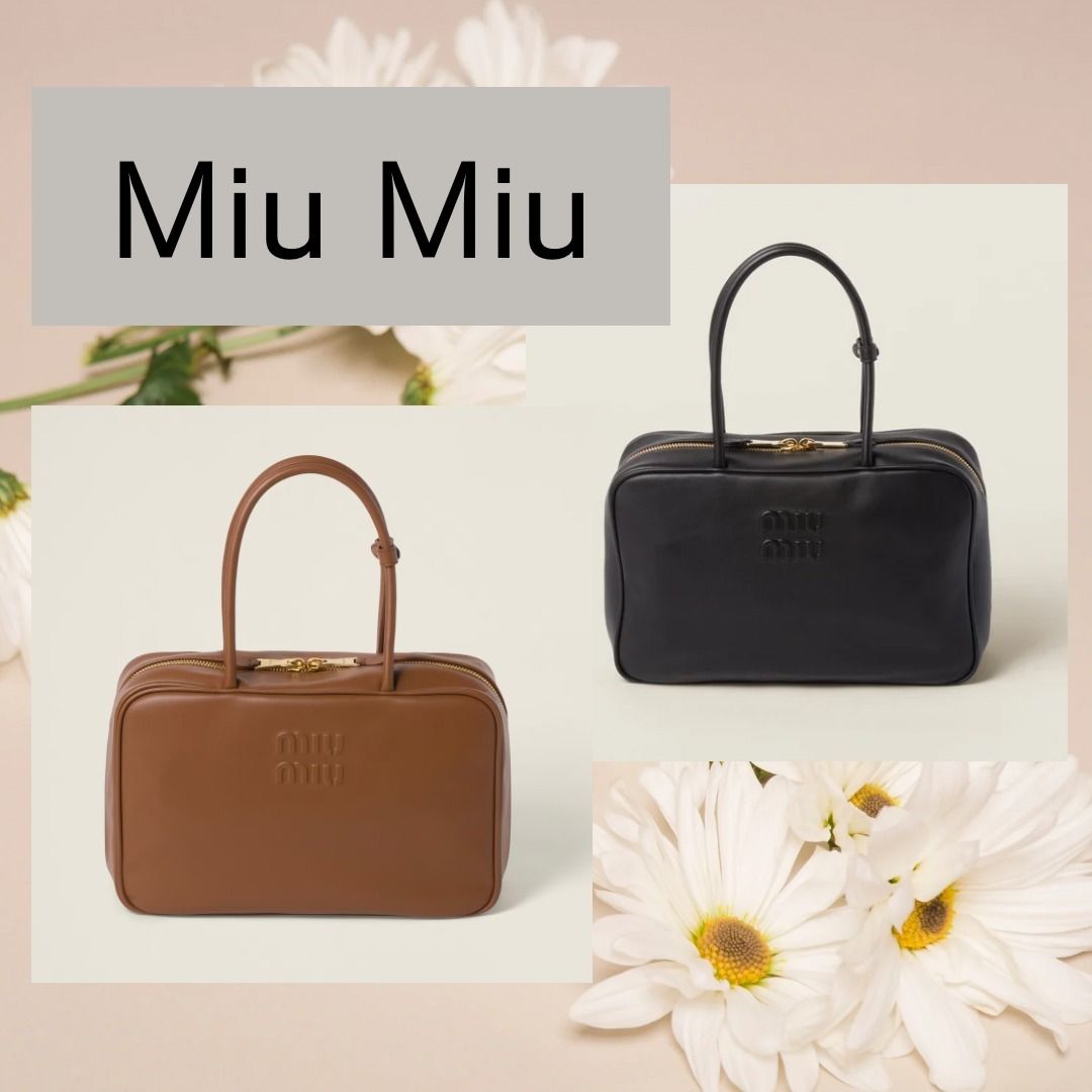 MIUMIU】完売必至 ボストンバッグ (MiuMiu/ボストンバッグ