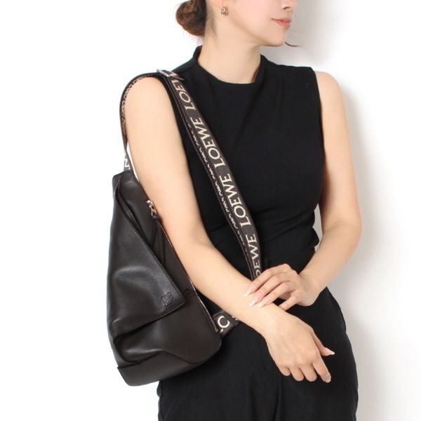 即発】ロエベ LOEWE レディース ANTON SLING ボディバッグ (LOEWE