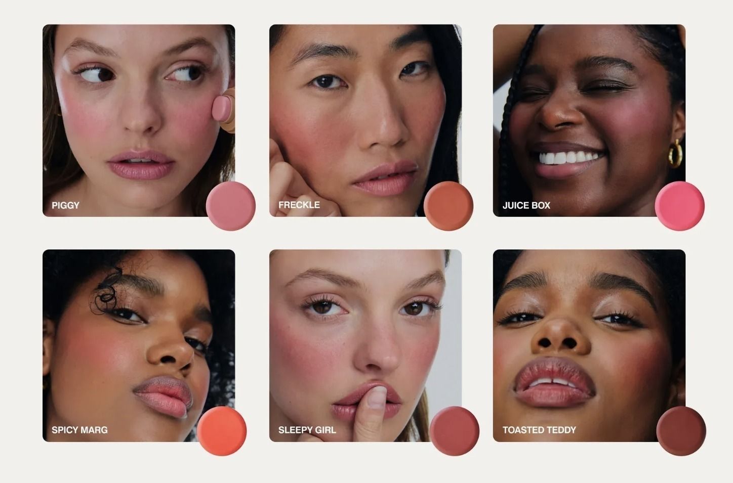 rhode skin☆リップ&チークスティック☆pocket blush☆6個セット