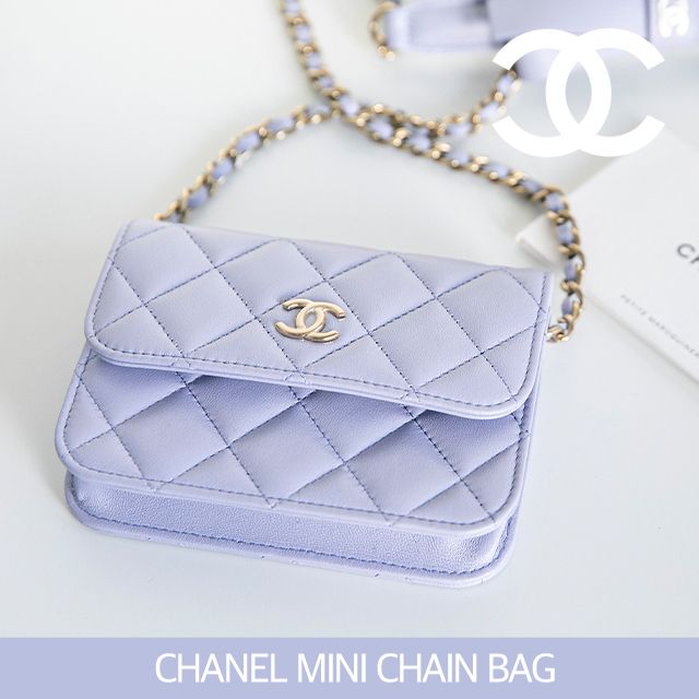 CHANEL】シャネル リボン チェーン ストラップ クラッチ (CHANEL