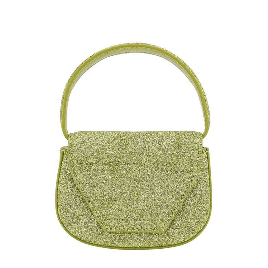 DIESEL☆1DR XS グリッターミニクロスバッグ グリーン (DIESEL