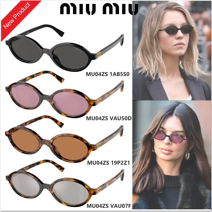New♡miu miu MU 04ZS リガードサングラス【関税込】 (MiuMiu