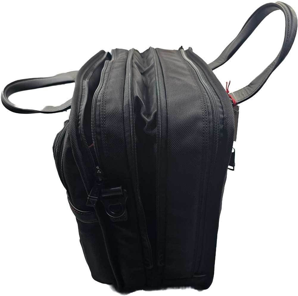 TUMI ALPHA JAL限定 ブラック/レッド ビジネスバッグ PCケース (TUMI