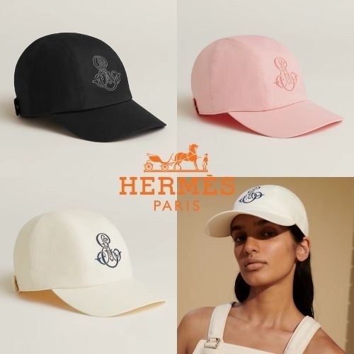 HERMES】エルメス デイビス エミール エルメス キャップ (HERMES
