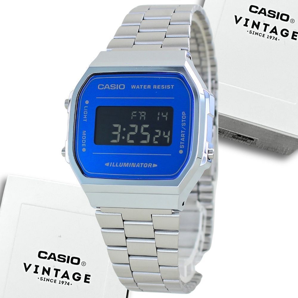 カシオ クラシック プレミアム デジタル 腕時計 シルバー (CASIO