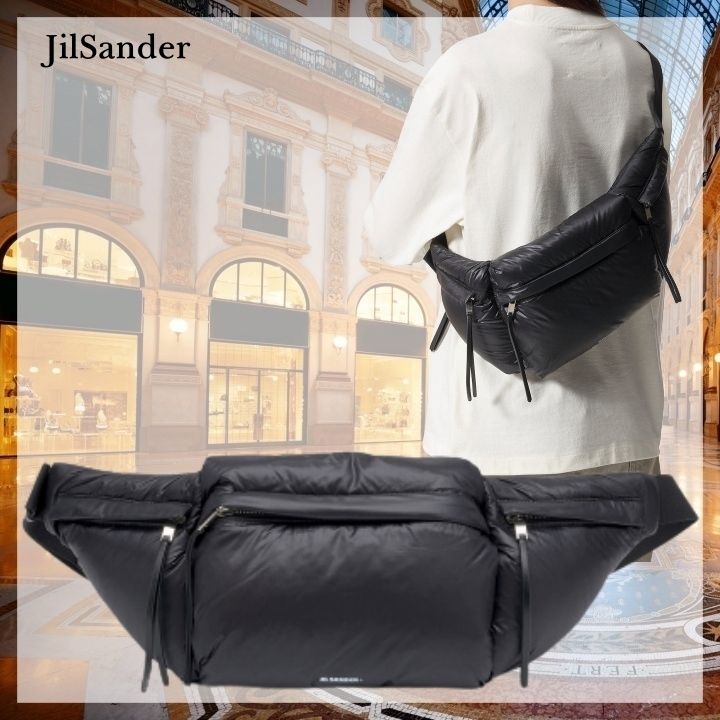 JilSander】パッド入りベルトバッグ ボディバッグ クロス (Jil Sander