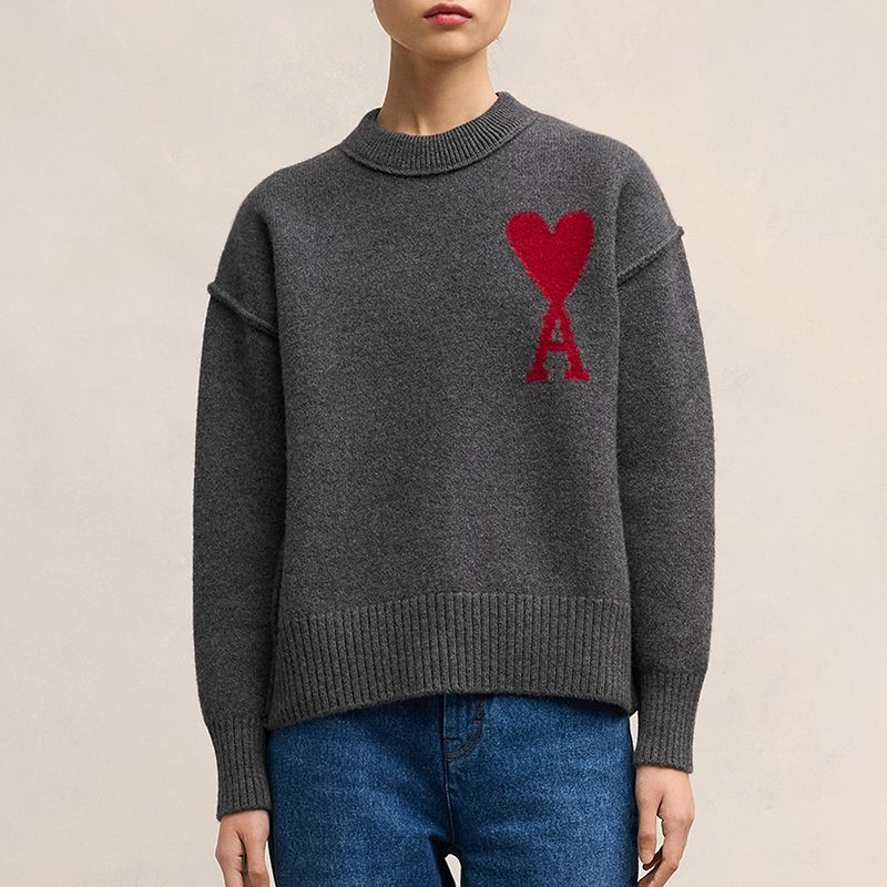 AMI PARIS オーバーサイズ ウール ニット (AMI PARIS/ニット・セーター