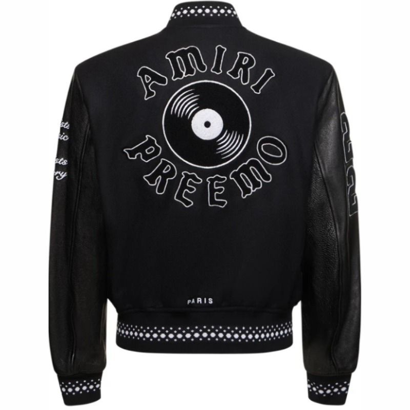 AMIRI アミリ バーシティジャケット ロゴアップリケ (AMIRI/スタジャン