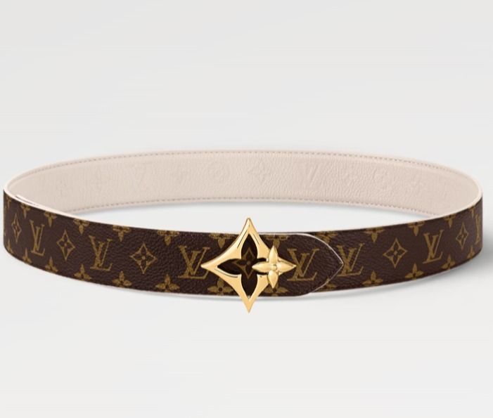 バックルが可愛い】LOUIS VUITTON☆リバーシブル ベルト (Louis