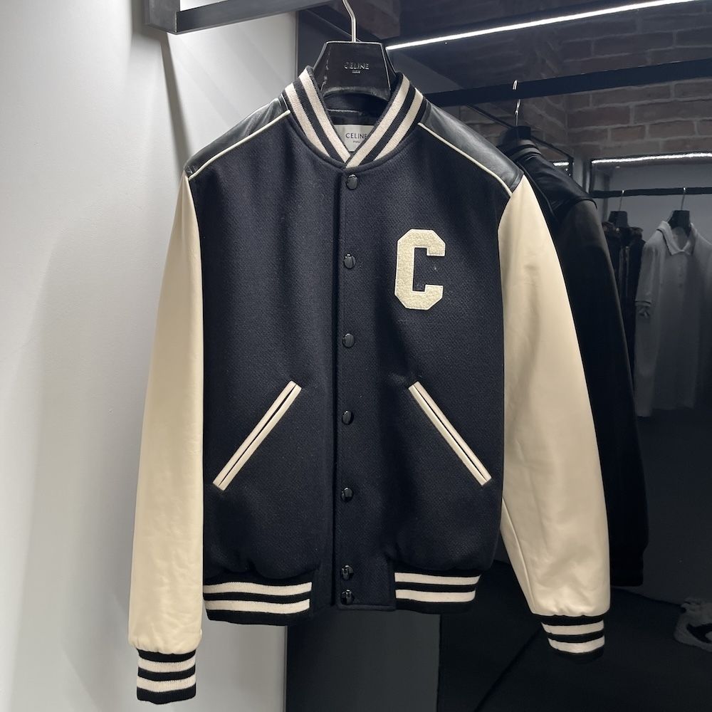 ☆セリーヌ☆ CELINE クラシック テディジャケット (CELINE/スタジャン