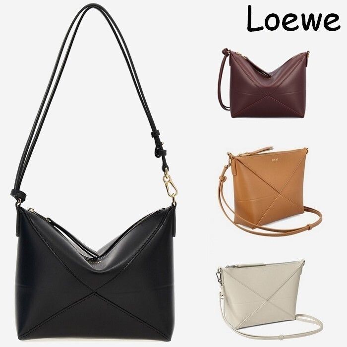 LOEWE ロエベ パズルフォルド ポーチ シャイニーナパカーフ *VIP