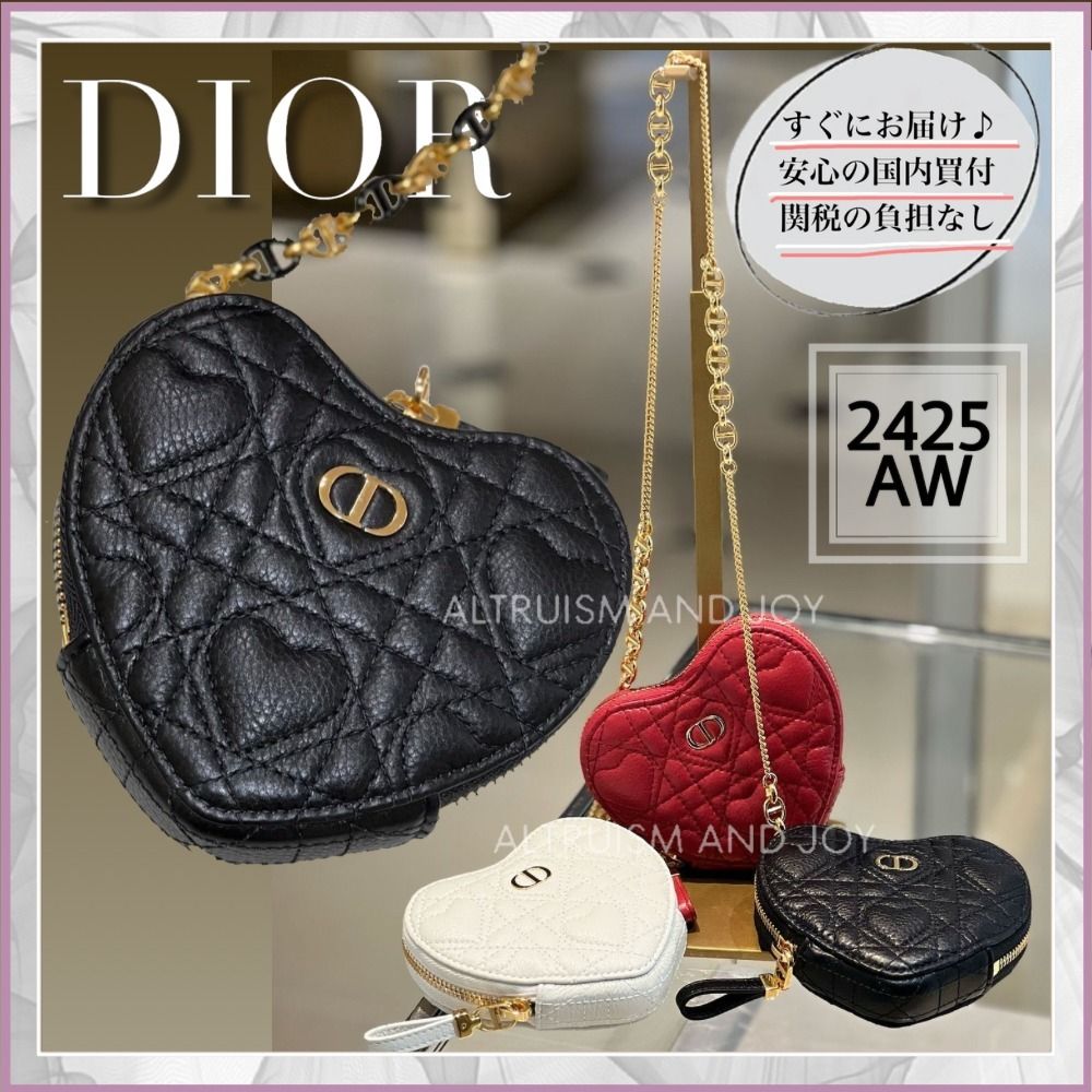 新作♥ 】Dioramour DIOR CARO チェーン ハートポーチ (Dior