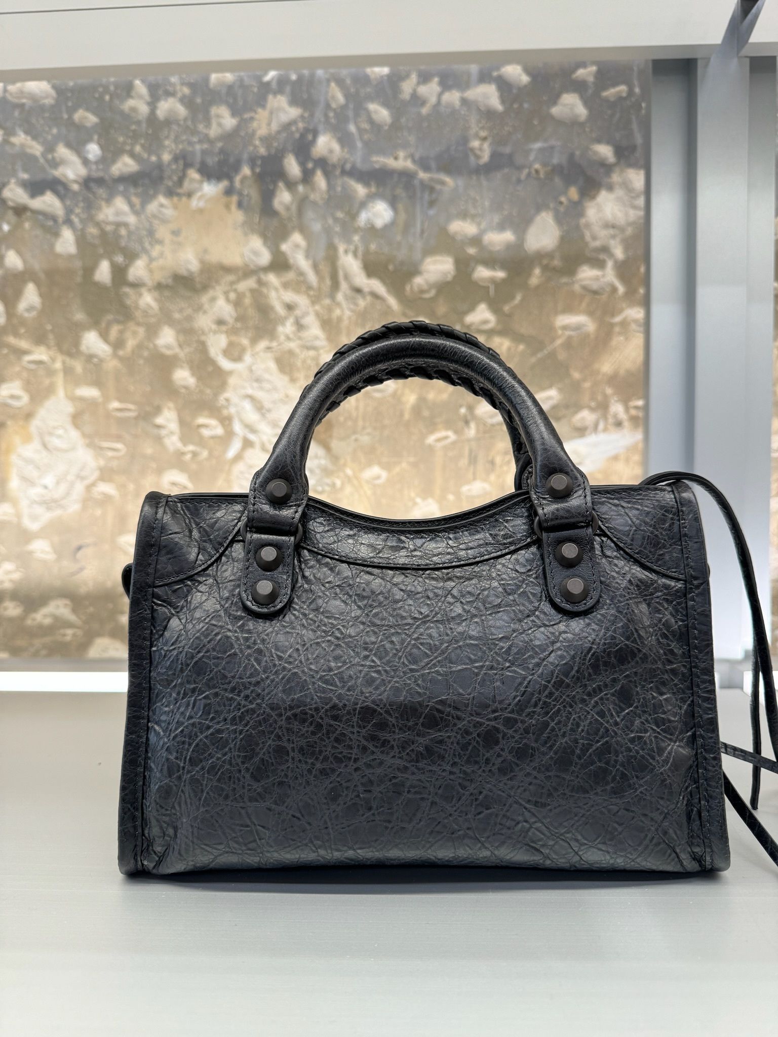 BALENCIAGA】LE CITY ミニ バッグ チャーム付き ロゴ (BALENCIAGA