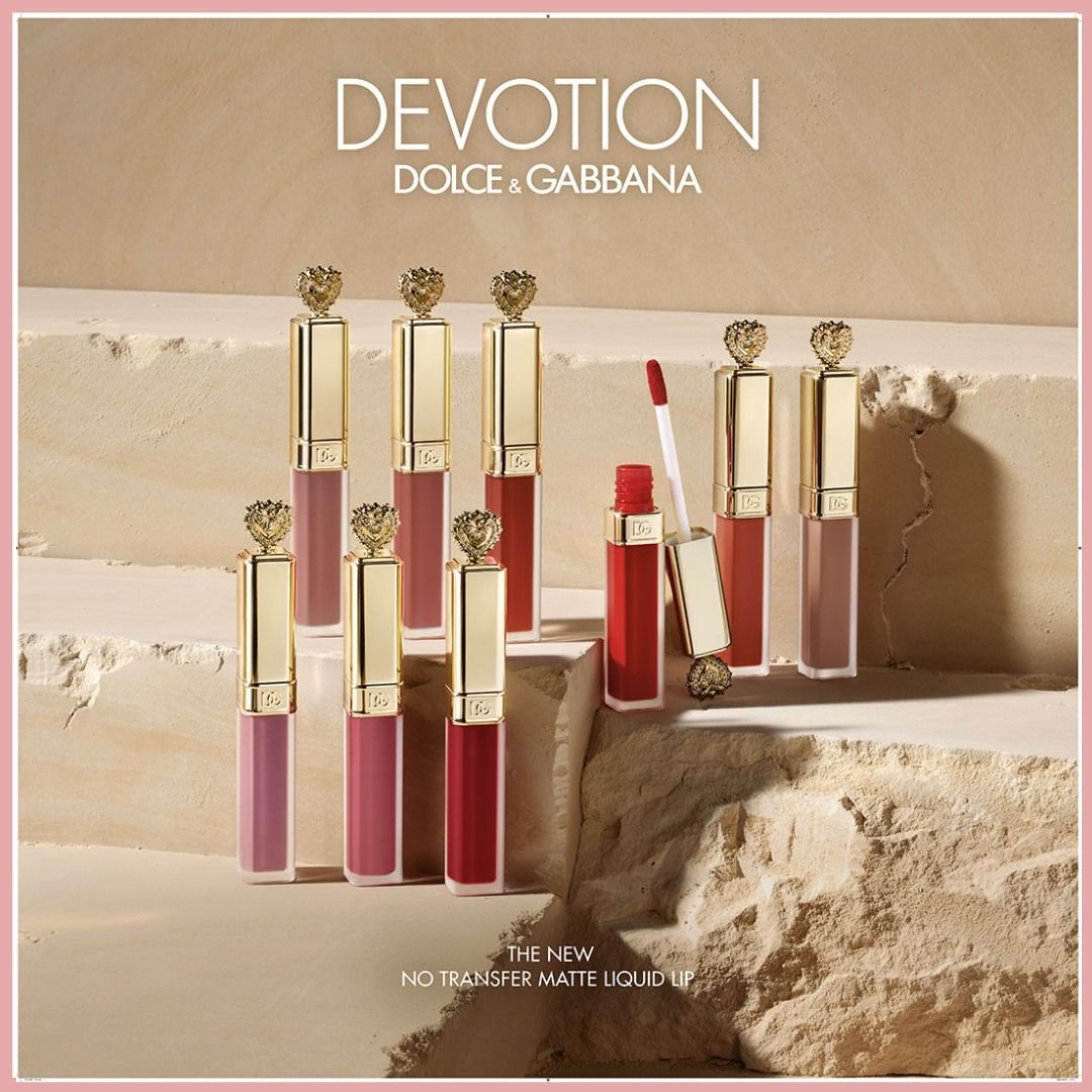 Devotion Liquid Lipstick in Mousse 9 colors (Dolce & Gabbana