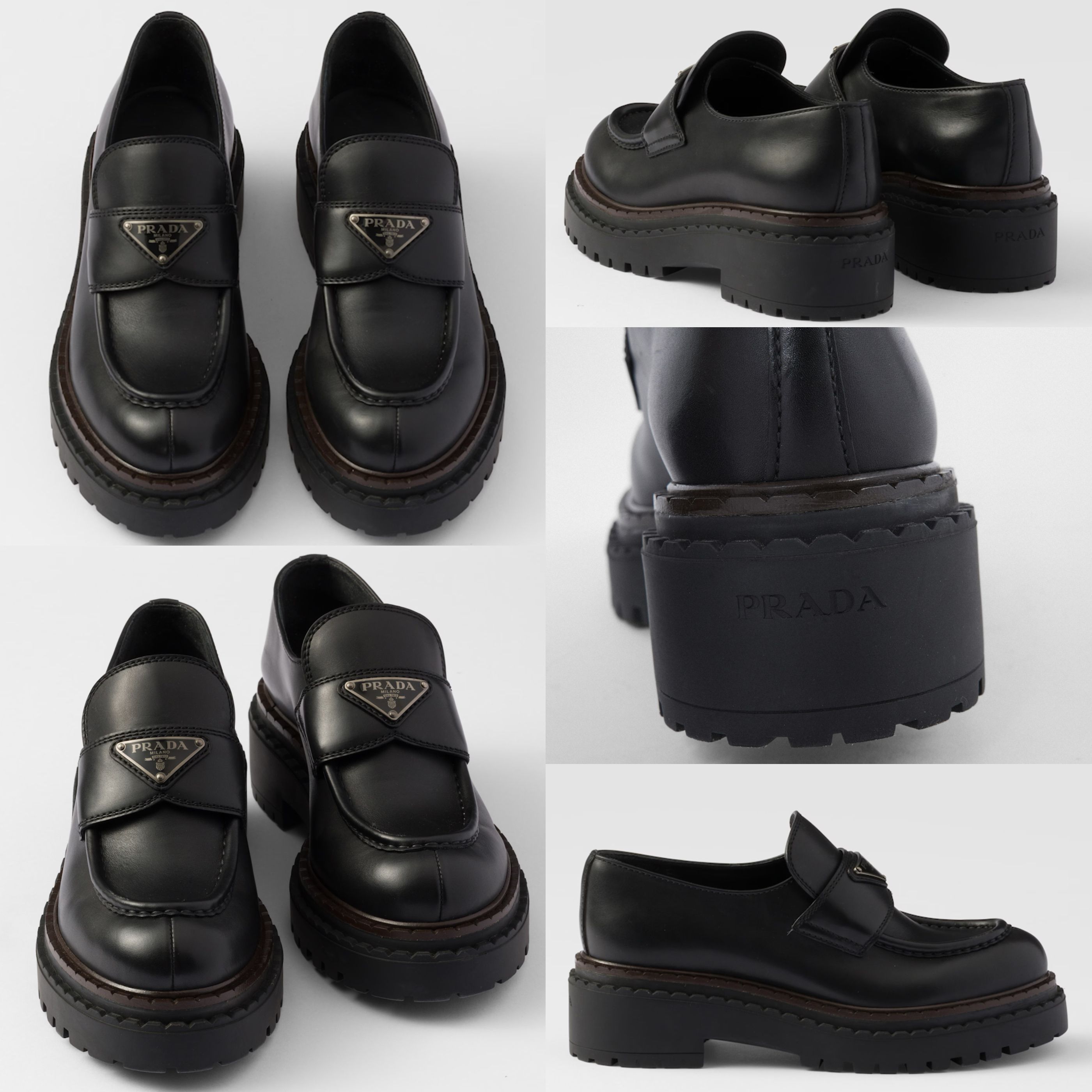 PRADA【入手困難】Double Chocolate☆LOAFERS☆ 全色 (PRADA