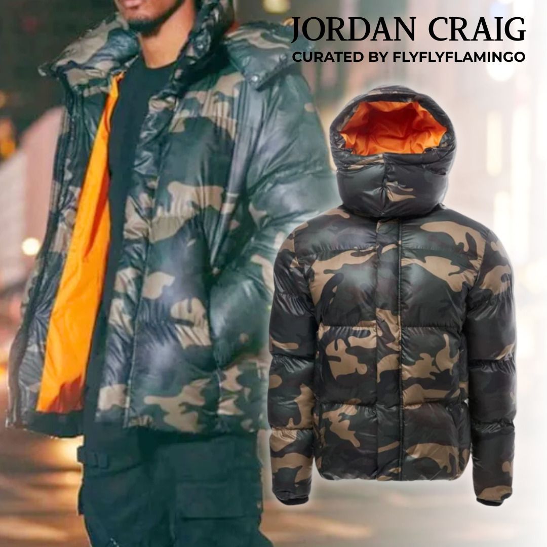 ジョーダンクレイグ】もこもこフード♪迷彩ボンバージャケット (JORDAN