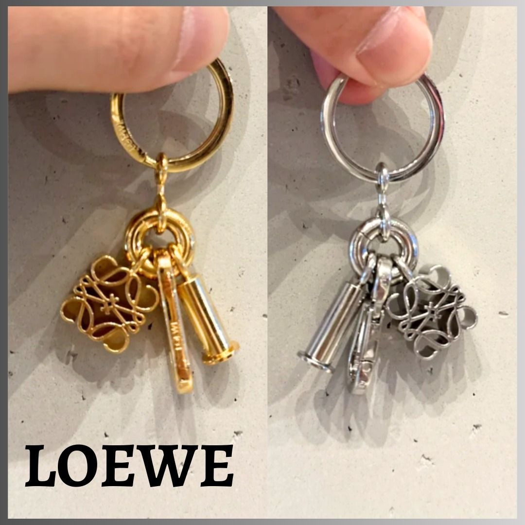ギフトにも！【LOEWE】ロエベ アナグラム キーリング (LOEWE/キー
