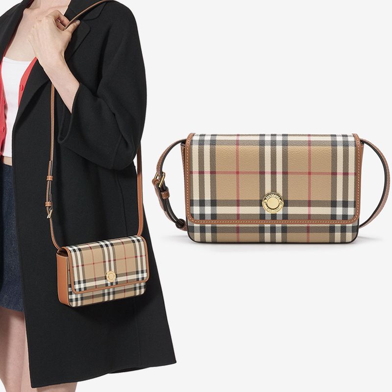 関税負担なし☆Burberry バーバリー ハンプシャー クロスバック