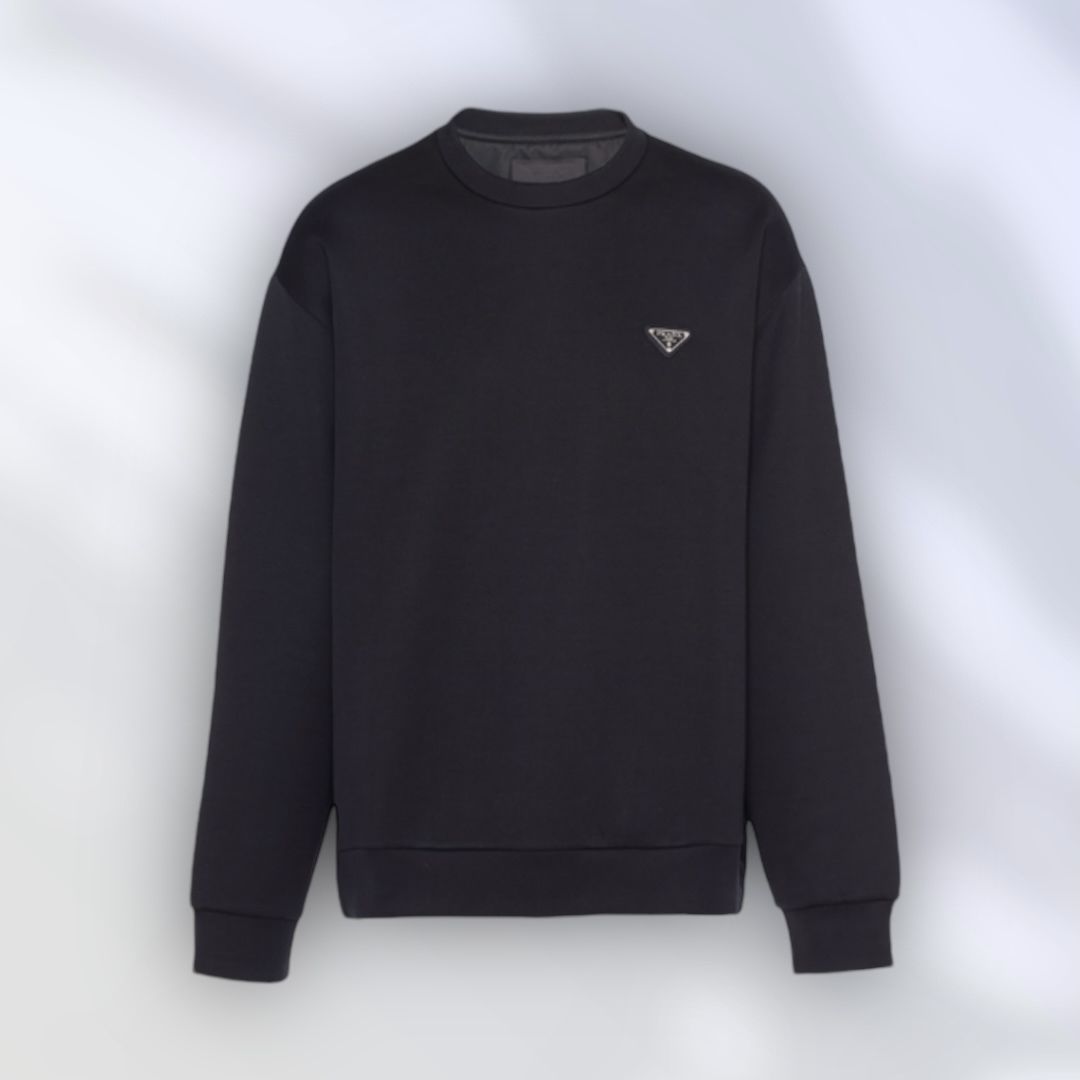 PRADA＊Technical cotton コットン スウェットシャツ＊送料込 (PRADA