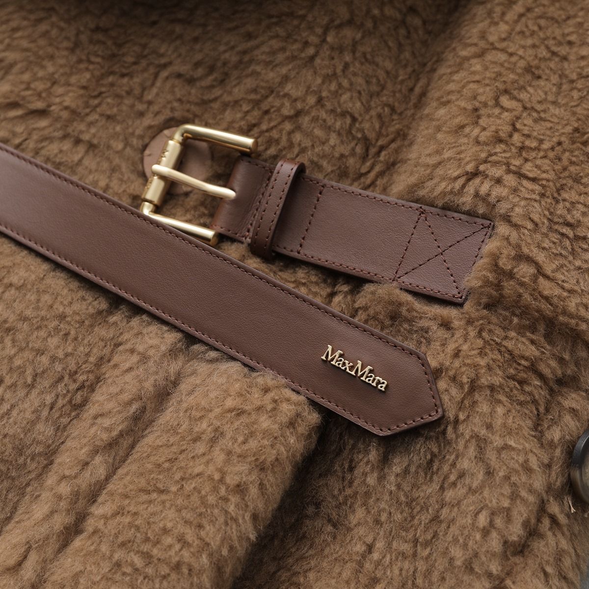 MAX MARA ケープ NEWABAVO ニューアバボ テディベア (Max Mara