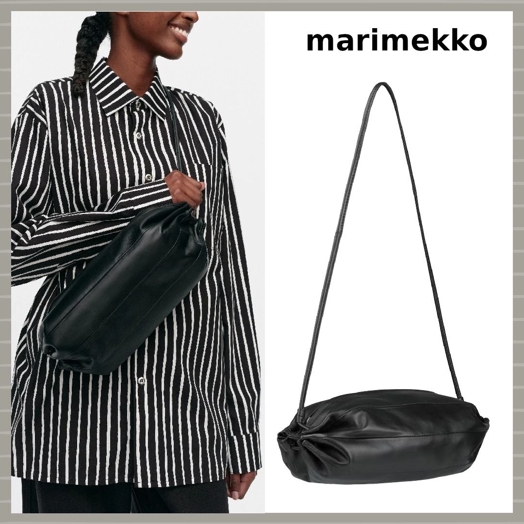 marimekko】Karla レザー ショルダーバッグ (marimekko/ショルダー