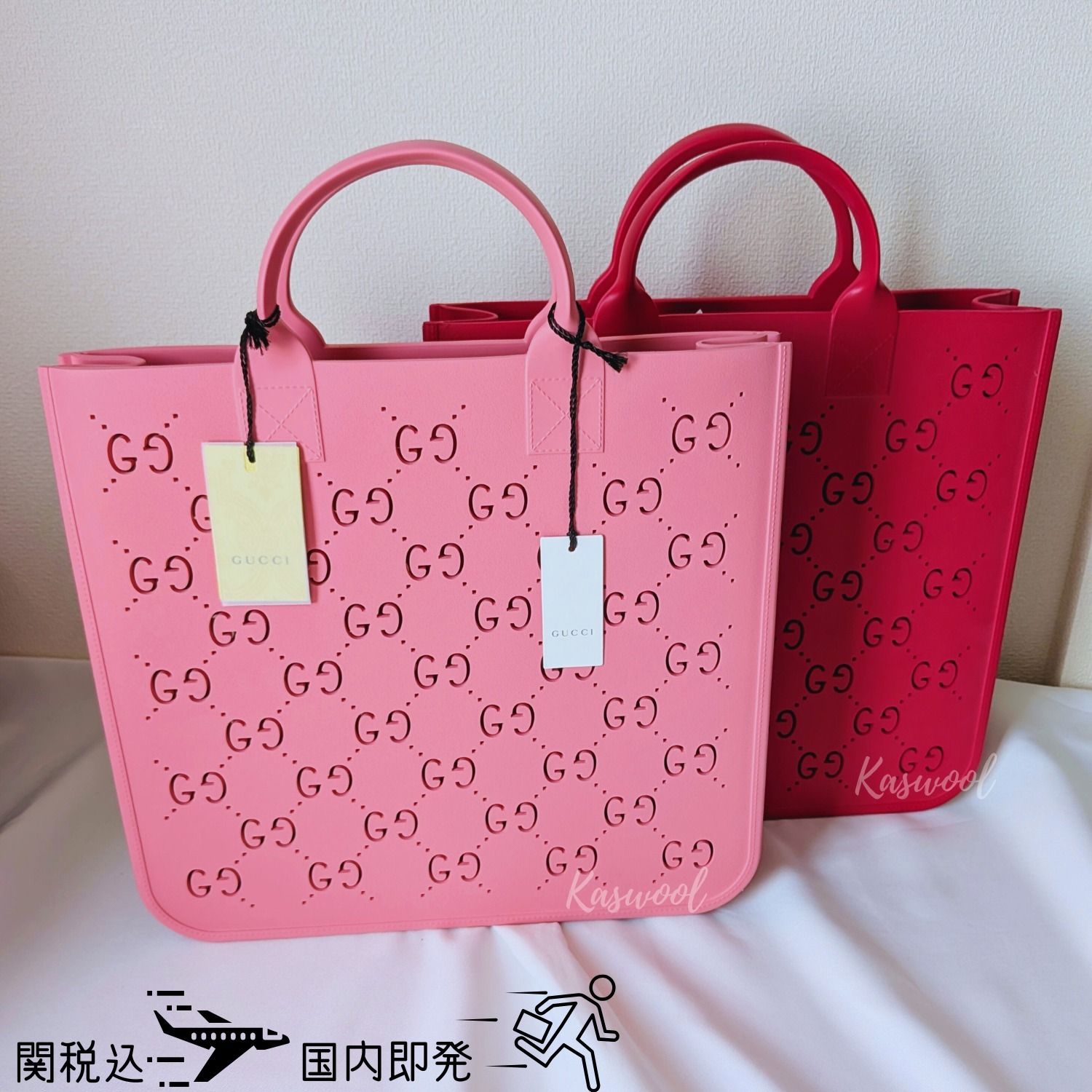 GUCCI グッチ GG チルドレンズ ラバー Tote Bag トートバッグ (GUCCI
