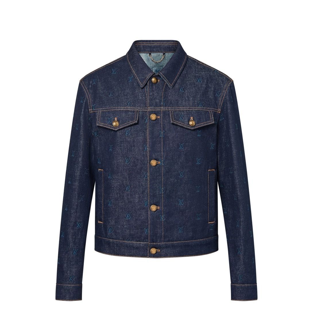 大人クールに♪】Louis Vuitton☆デニムブルゾン (Louis Vuitton