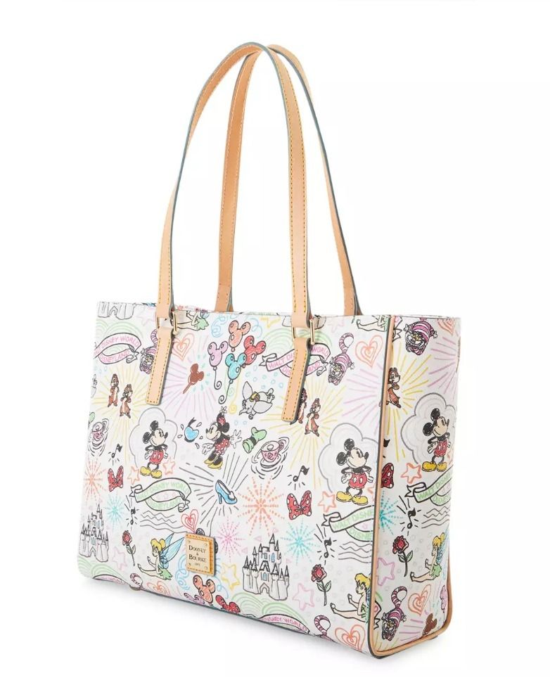 Dooney＆Bourke】ディズニー パークスケッチ トートバッグ (Dooney