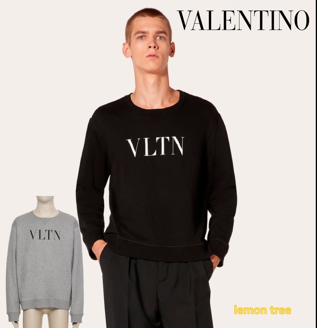 VALENTINO スウェットシャツ クルーネック VLTN (VALENTINO/スウェット