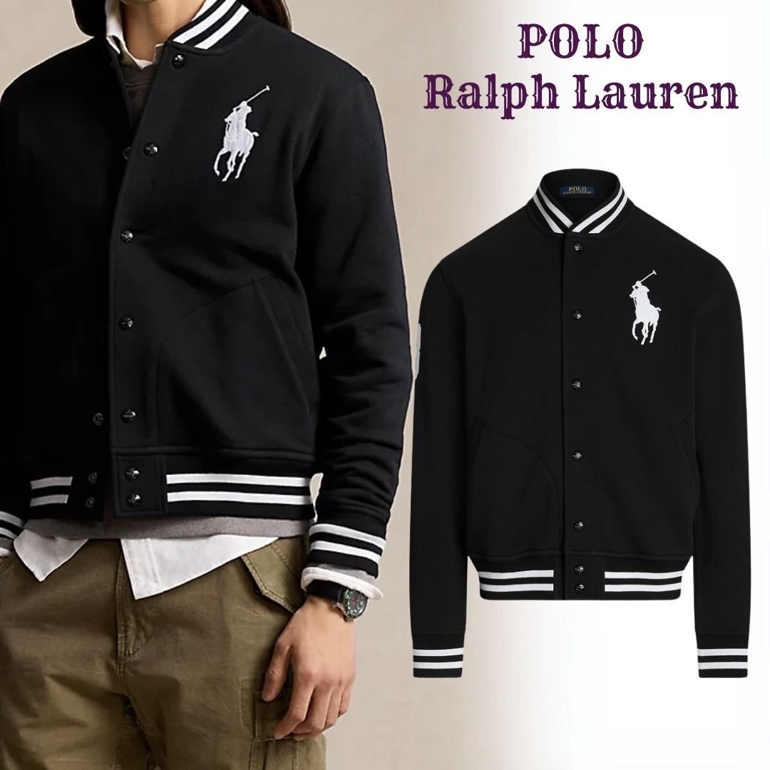 NEW【Polo Ralph Lauren】Big Pony ベースボール ジャケット (POLO