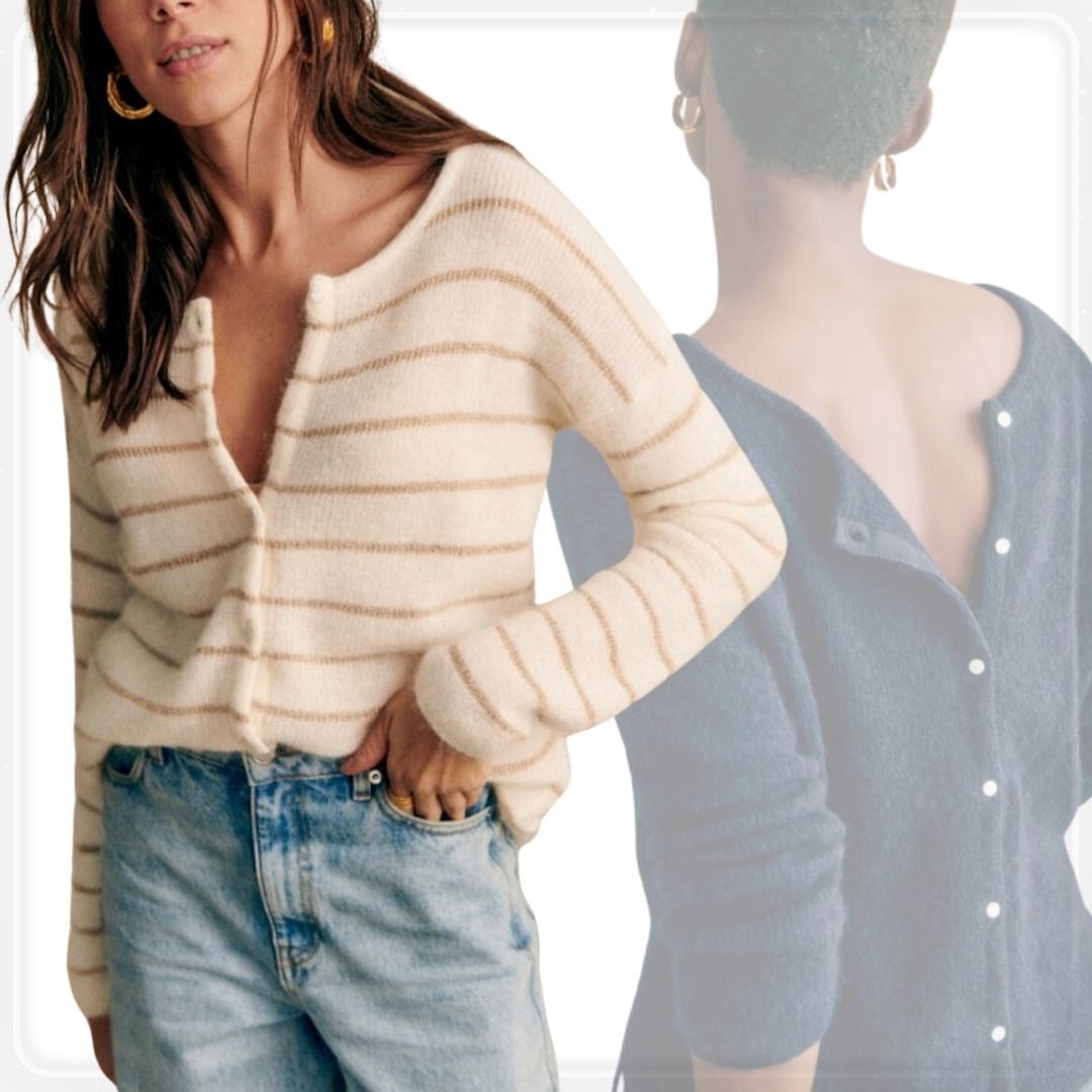 sezane/セザンヌ】Gaspard カーディガン 2way 9色展開 (SEZANE