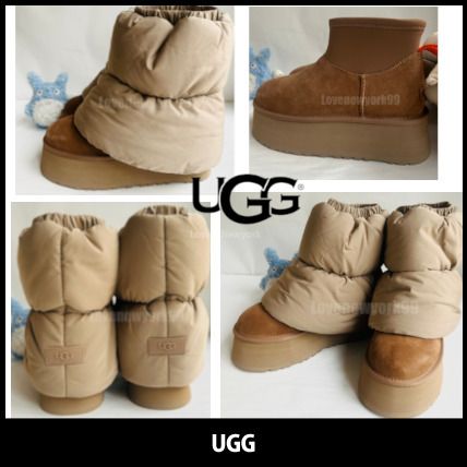 新作☆UGG☆Classic Mini ディッパー パッファー 厚底 3way (UGG