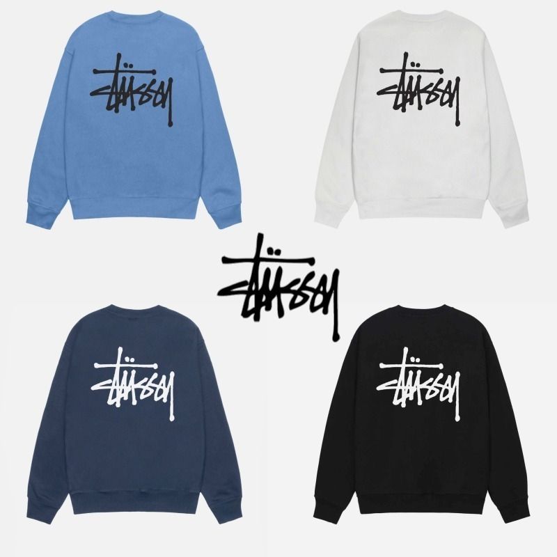 STUSSY】BASIC STUSSY CREW (STUSSY/スウェット・トレーナー