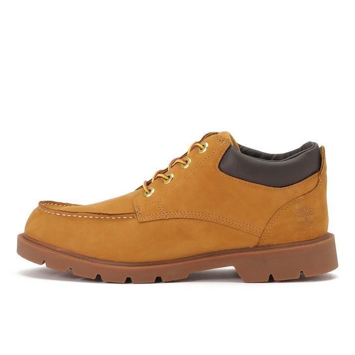 国内配送 Timberland BASIC SINGLE MOC TOE OX WP WHEAT NUBUCK