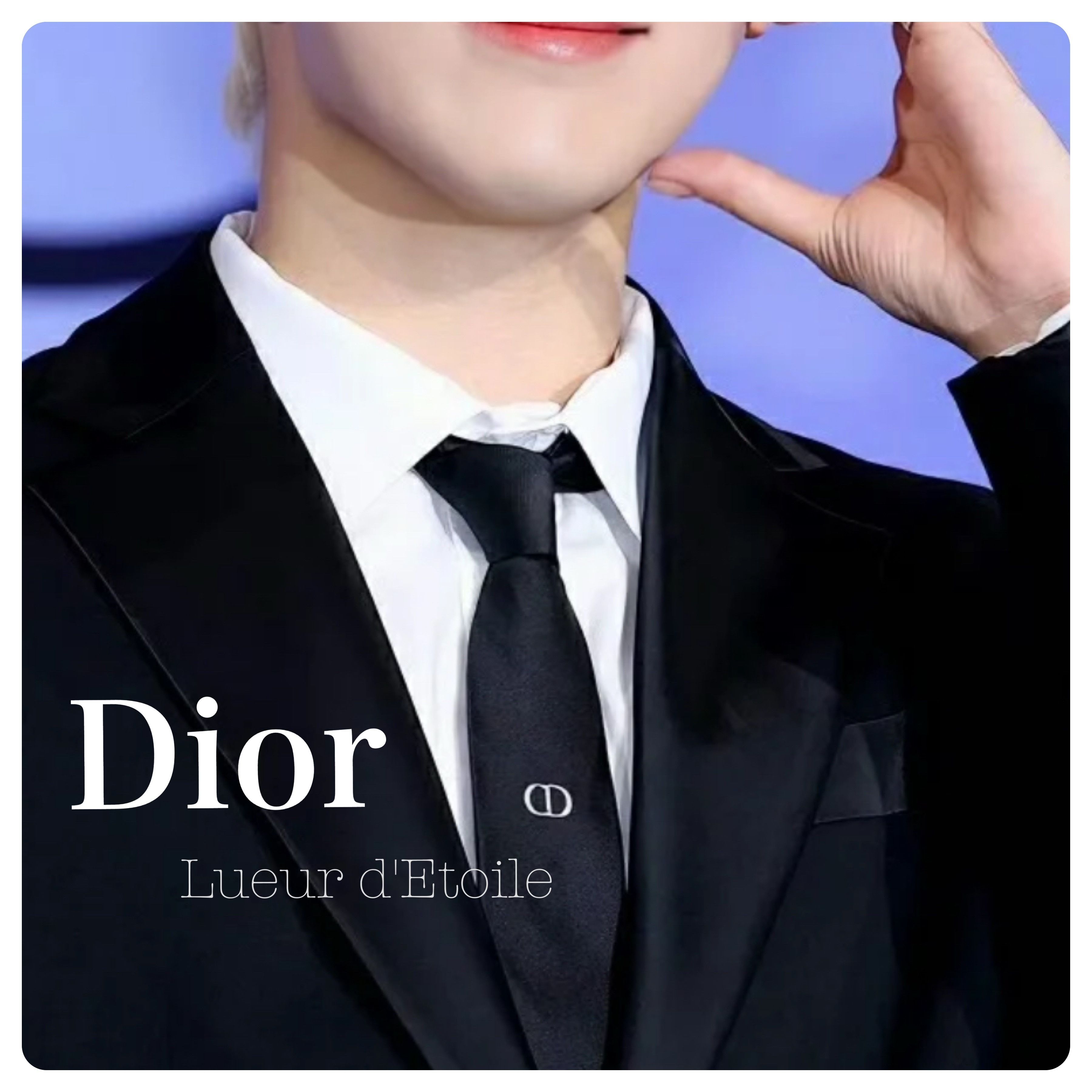 結婚式に♪】CD ICON シルク ネクタイ (Dior/ネクタイ