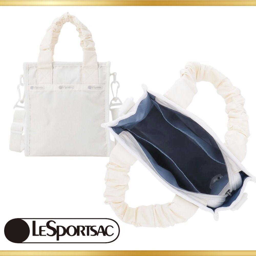 Lesportsac】GH MINI N/S TOTEメレンゲ 大人気 (LeSportsac/ショルダー