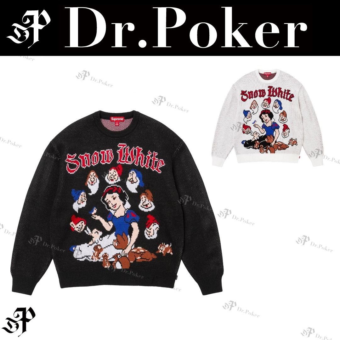 Supreme】24FW Snow White Sweater 白雪姫コラボ セーター (Supreme