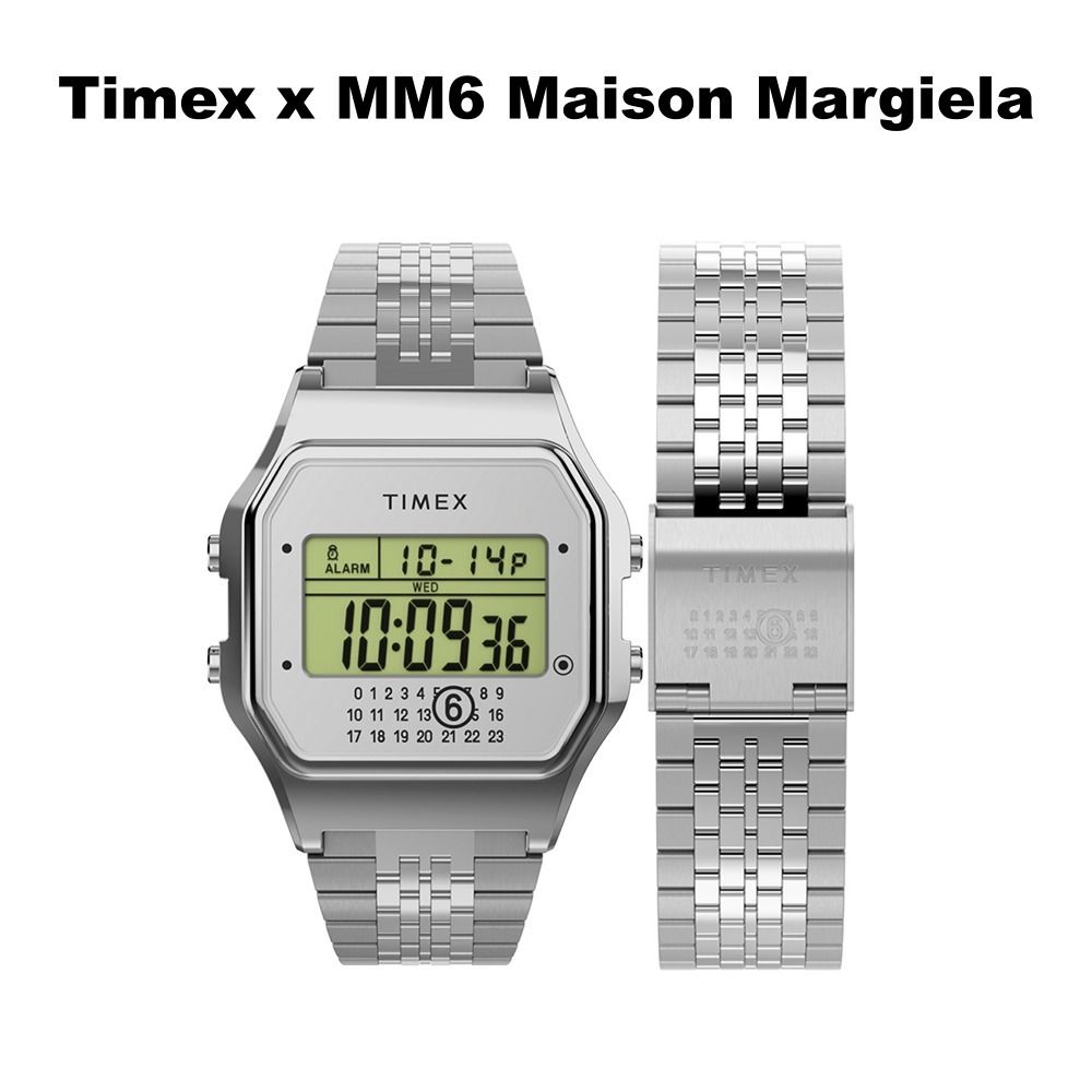 Timex x MM6 Maison Margiela】T80 Gift Set w Extra Bracelet (MM6