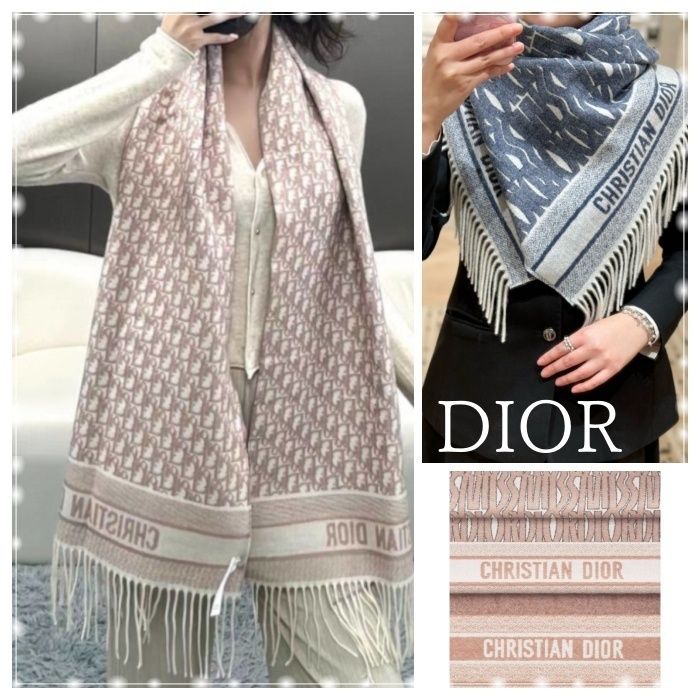 お洒落コーデに素敵♡【DIOR】Miss Dior Allover スカーフ (Dior