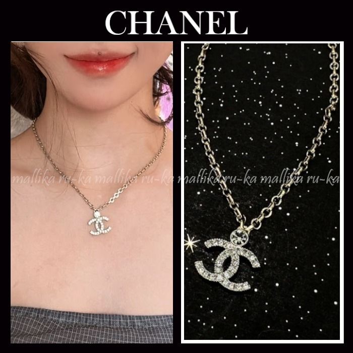 キラキラ華やか☆【CHANEL】CCロゴ ネックレス (CHANEL/ネックレス